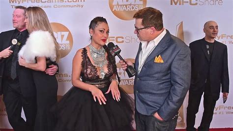 priyaanjalirai|Priya Rai is interviewed on the red carpet at the 2019 Xbiz Awards